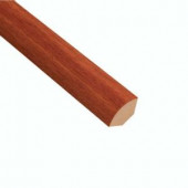 Home Legend High Gloss Santos Mahogany 19.5 mm Thick x 3/4 in. Wide x 94 in. Length Laminate Quarter Round Molding
