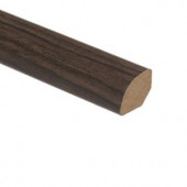 Zamma Iron Wood 5/8 in. Thick x 3/4 in. Wide x 94 in. Length Vinyl Quarter Round Molding