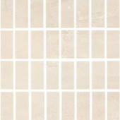 ELIANE Cityscape T-1000 Grand Neutral Glazed Porcelain Floor and Wall Mosaic, 12 in. x 12 in. Sheet