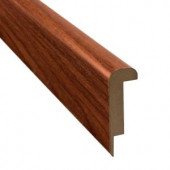 SimpleSolutions 78-3/4 in. x 2-3/8 in. x 3/4 in. Spiced Walnut Stair Nose Molding