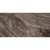 Emser Pergamo Nero 12 in. x 24 in. Porcelain Floor and Wall Tile (11.63 sq. ft. / case)