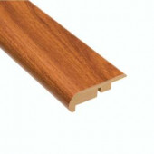 Hampton Bay High Gloss Alexander Oak 11.13 mm Thick x 2-1/4 in. Wide x 94 in. Length Laminate Stair Nose Molding