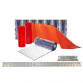 Aleco 5 ft. x 7 ft. PVC Strip Door Kit