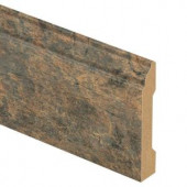 Zamma Canyon Slate Clay 9/16 in. Thick x 3-1/4 in. Wide x 94 in. Length Laminate Wall Base Molding