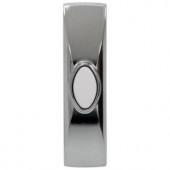 GE Direct Wire Push Button - Silver