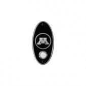 NuTone College Pride University of Minnesota Wireless Door Chime Push Button - Satin Nickel