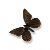 Michael Healy Solid Oiled Bronze Butterfly Lighted Doorbell Ringer