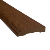 SimpleSolutions Asheville Hickory, Kentucky Oak and Bristol Chestnut 9/16 in. Thick x 3-1/4 in. Wide x 94.5 in. Length Wallbase Molding
