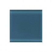 Daltile Circa Glass Midnight 4-1/4 in. x 4-1/4 in. Glass Wall Tile