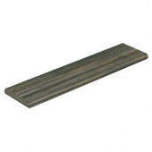 Cap A Tread Mineral Wood 94 in. Length x 12-1/8 in. Depth x 1-11/16 in. Height Laminate Left Return