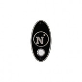 NuTone College Pride U.S. Naval Academy Wireless Door Chime Push Button - Satin Nickel