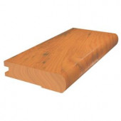 Shaw Macon Natural 3/8 in. x 2 3/4 in. x 78 in. Engineered Oak Hardwood Flush Stairnose Molding
