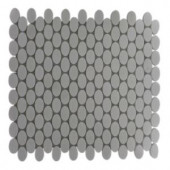 Splashback Tile Marble 12 in. x 12 in. Marble Mosaic Floor and Wall Tile