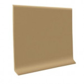 ROPPE Pinnacle Rubber Sahara 4 in. x 1/8 in. x 48 in. Cove Base (30 Pieces / Carton)